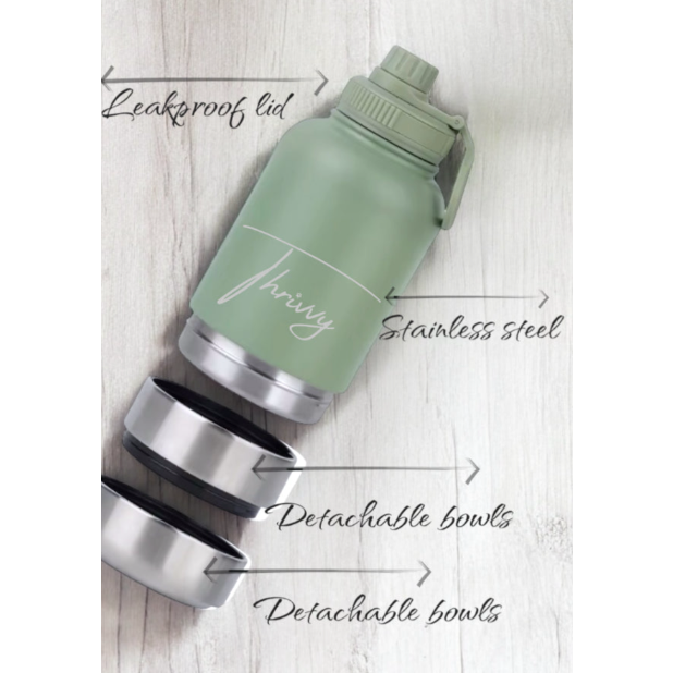 3 in 1 water bottle