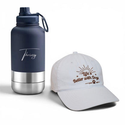The Dog Walker Bundle Sale – Portable Water Bottle & Cap