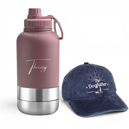 The Dog Walker Bundle Sale – Portable Water Bottle & Cap