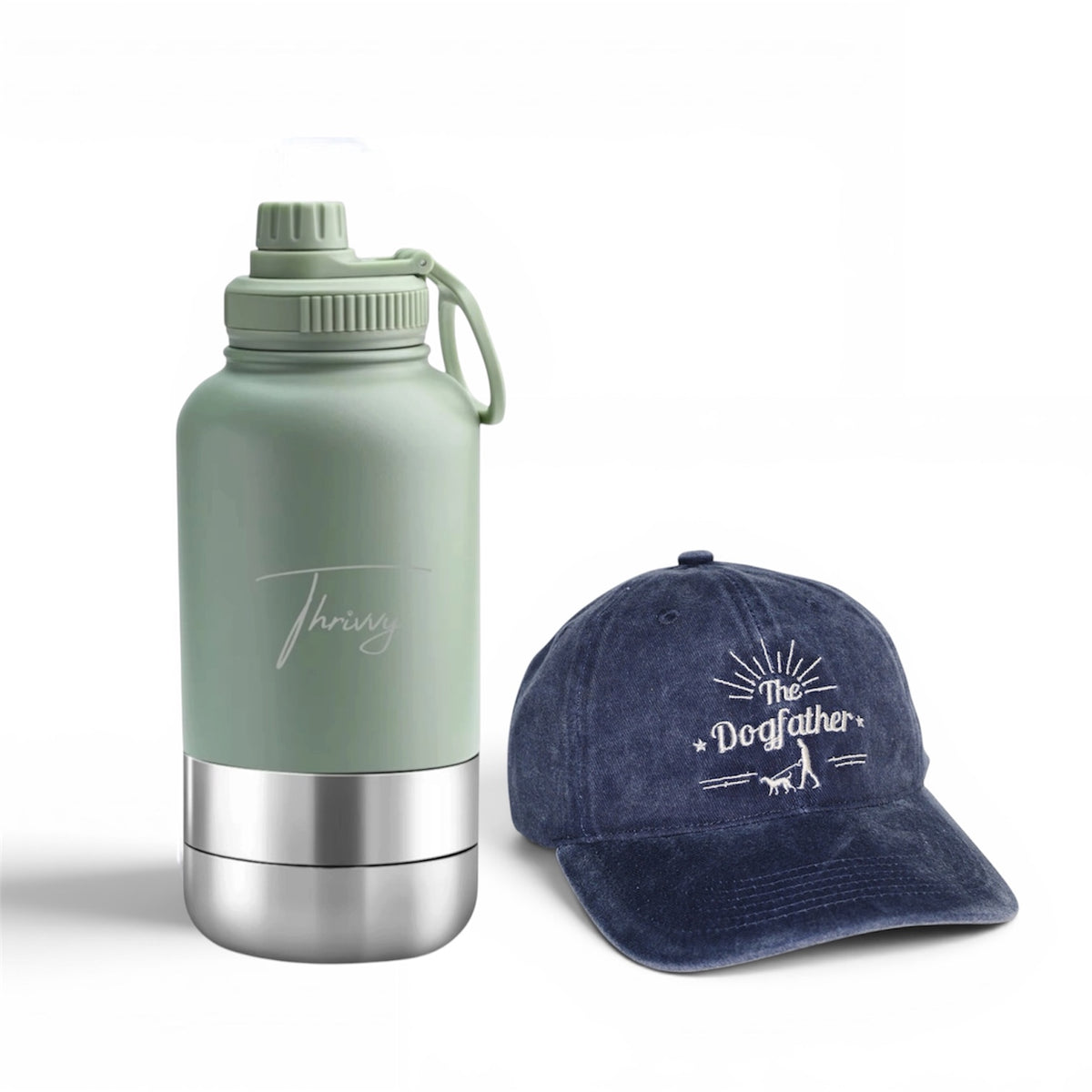 The Dog Walker Bundle Sale – Portable Water Bottle & Cap
