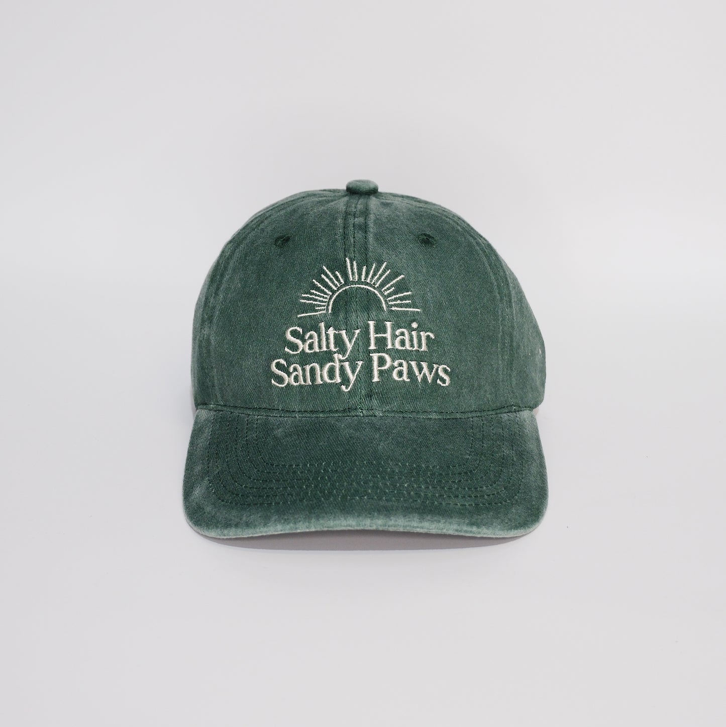 Dog Lover Baseball Cap – Salty Hair Sandy Paws | Thrivvy