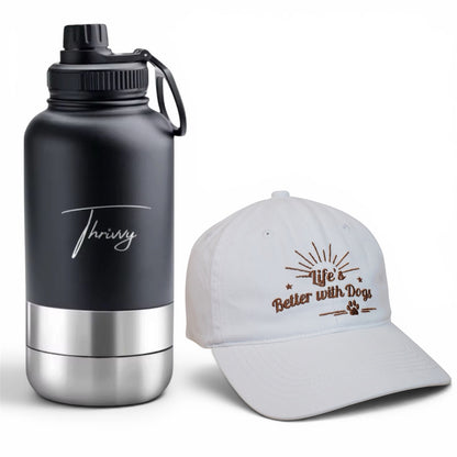 The Dog Walker Bundle Sale – Portable Water Bottle & Cap