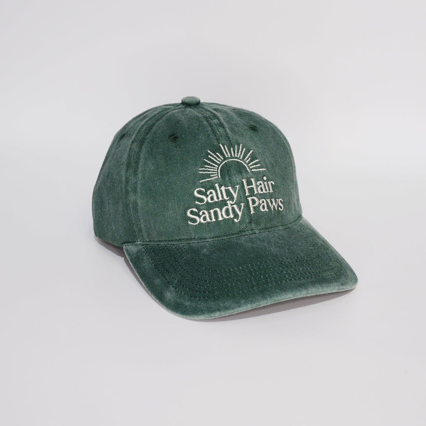 Dog Lover Baseball Cap – Salty Hair Sandy Paws | Thrivvy