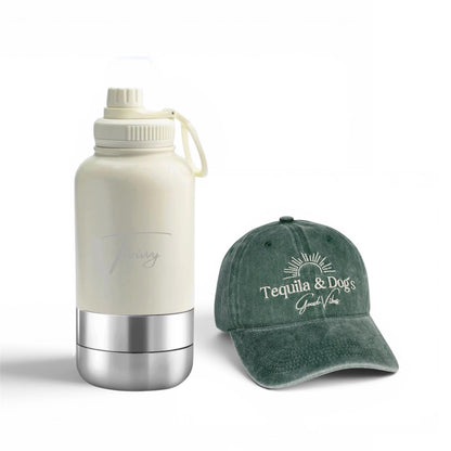The Dog Walker Bundle Sale – Portable Water Bottle & Cap