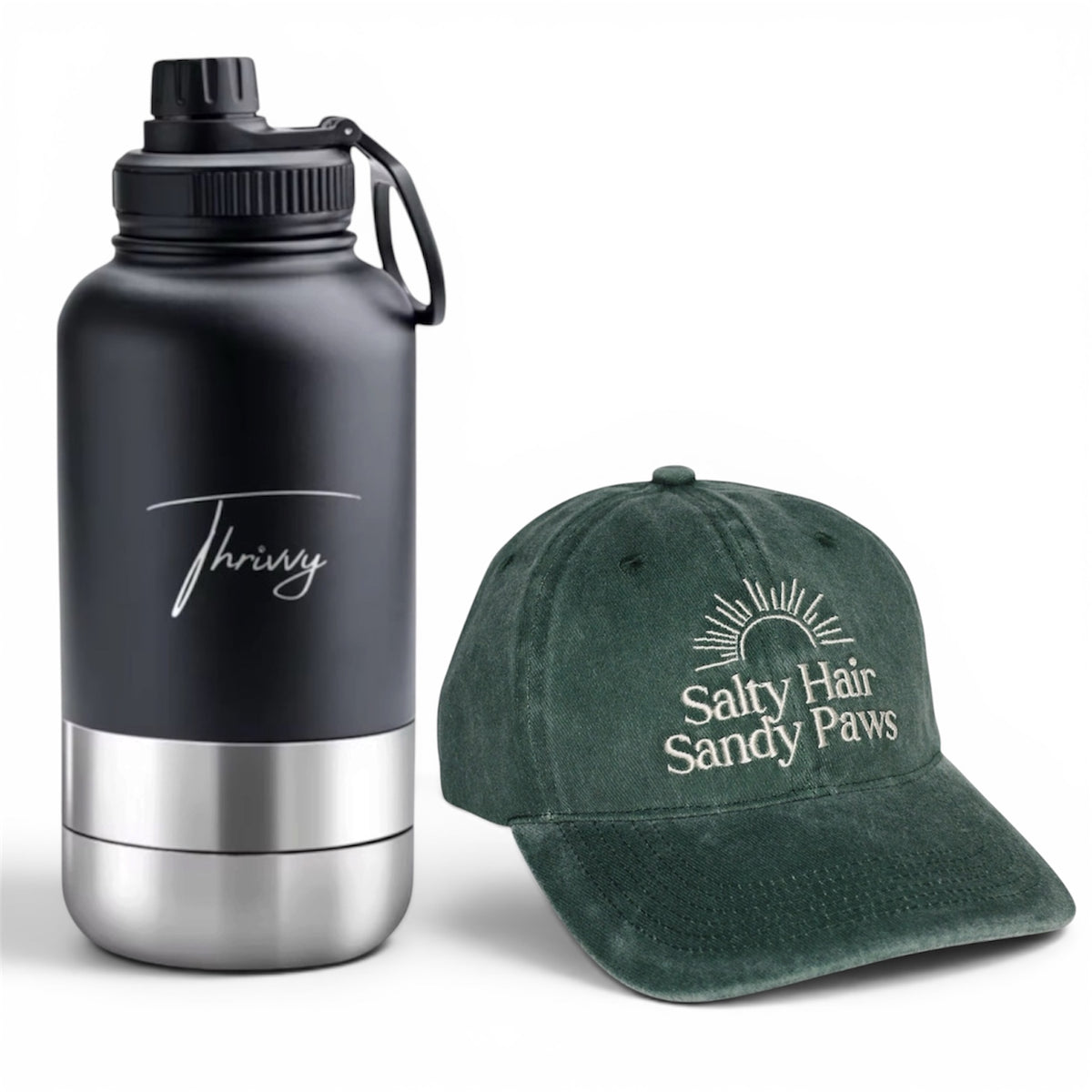 The Dog Walker Bundle Sale – Portable Water Bottle & Cap