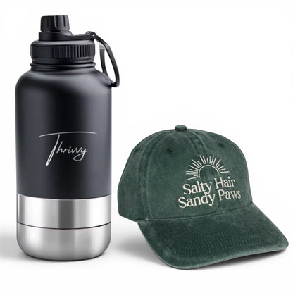 The Dog Walker Bundle Sale – Portable Water Bottle & Cap