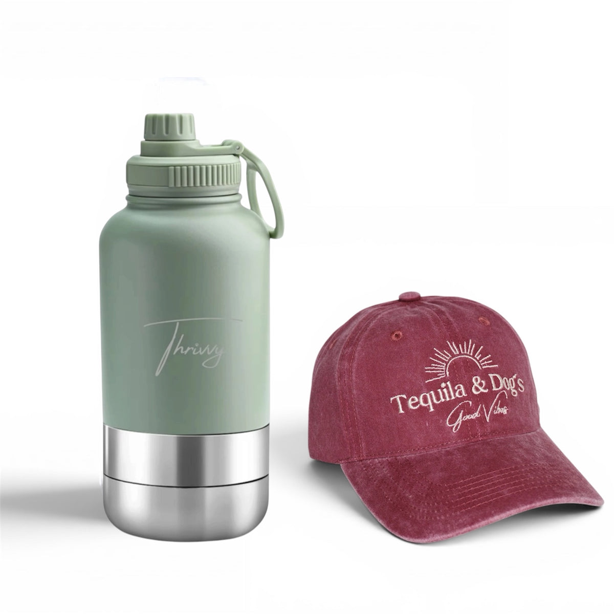 The Dog Walker Bundle Sale – Portable Water Bottle & Cap