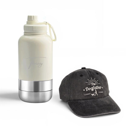 The Dog Walker Bundle Sale – Portable Water Bottle & Cap