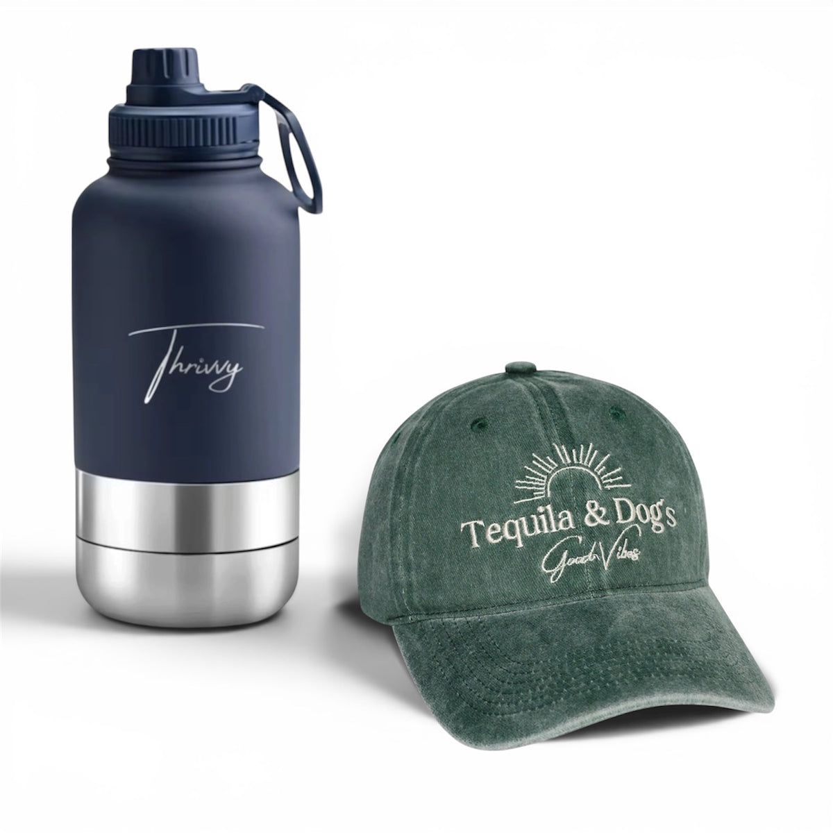 The Dog Walker Bundle Sale – Portable Water Bottle & Cap