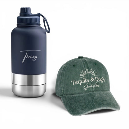 The Dog Walker Bundle Sale – Portable Water Bottle & Cap