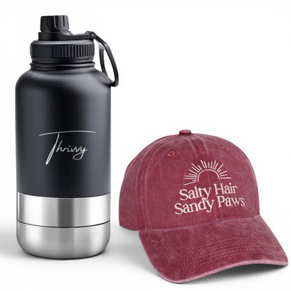 The Dog Walker Bundle Sale – Portable Water Bottle & Cap
