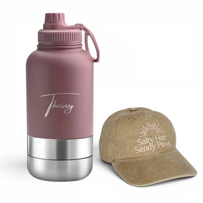 The Dog Walker Bundle Sale – Portable Water Bottle & Cap