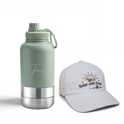 The Dog Walker Bundle Sale – Portable Water Bottle & Cap