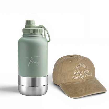The Dog Walker Bundle Sale – Portable Water Bottle & Cap