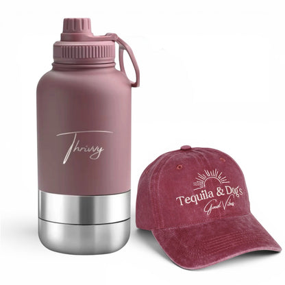 The Dog Walker Bundle Sale – Portable Water Bottle & Cap
