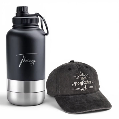 The Dog Walker Bundle Sale – Portable Water Bottle & Cap