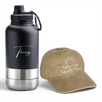 The Dog Walker Bundle Sale – Portable Water Bottle & Cap
