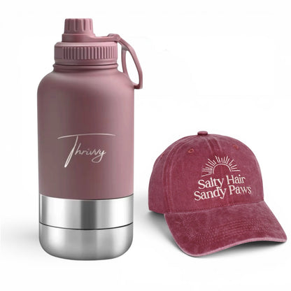 The Dog Walker Bundle Sale – Portable Water Bottle & Cap