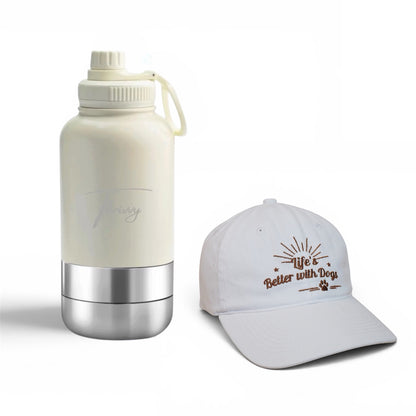 The Dog Walker Bundle Sale – Portable Water Bottle & Cap