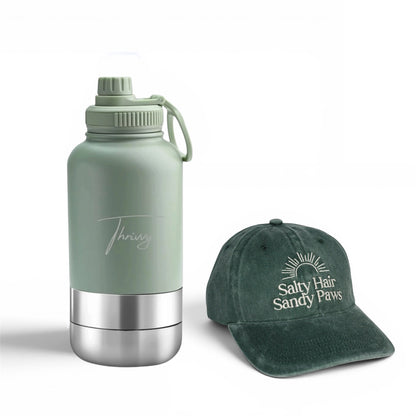 The Dog Walker Bundle Sale – Portable Water Bottle & Cap