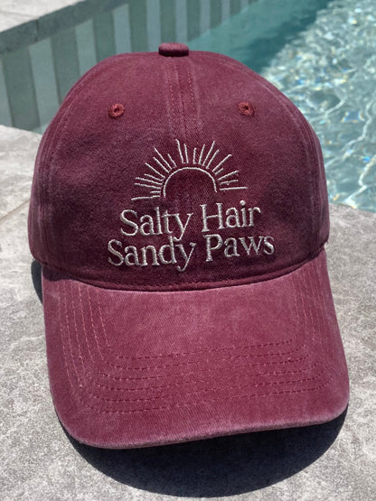 Salty Hair Sandy Paws Caps