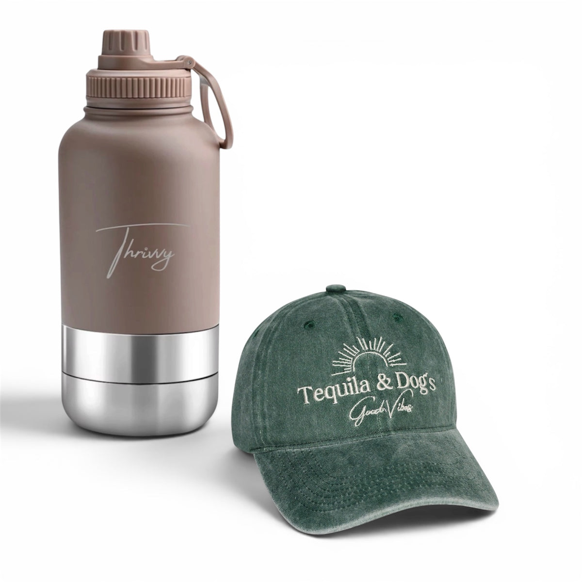 The Dog Walker Bundle Sale – Portable Water Bottle & Cap