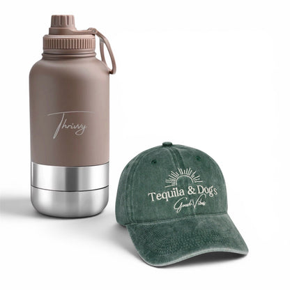 The Dog Walker Bundle Sale – Portable Water Bottle & Cap