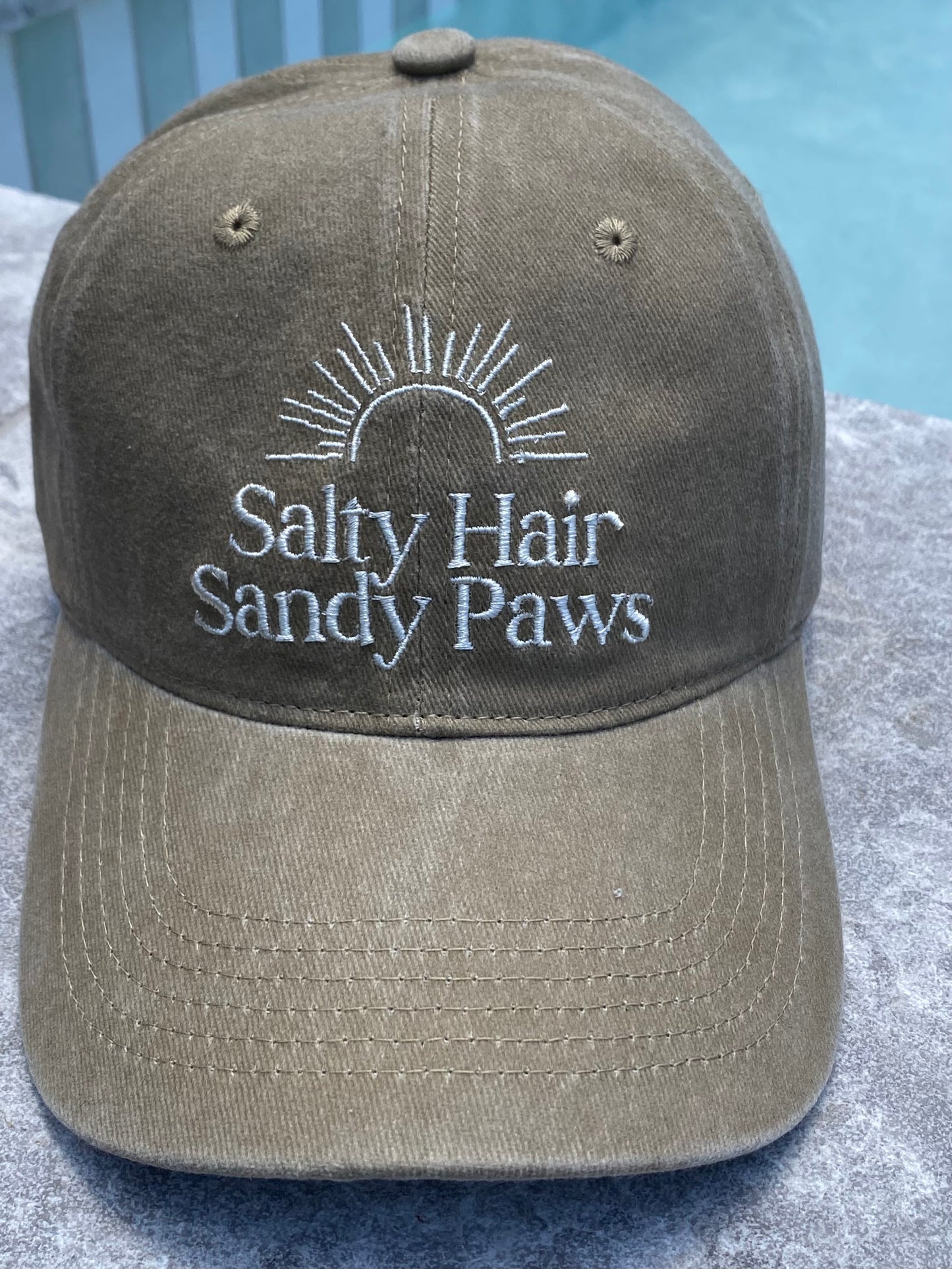 Salty Hair Sandy Paws Caps