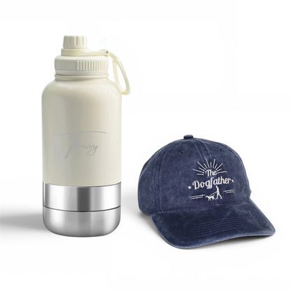 The Dog Walker Bundle Sale – Portable Water Bottle & Cap
