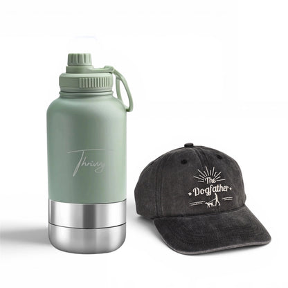 The Dog Walker Bundle Sale – Portable Water Bottle & Cap