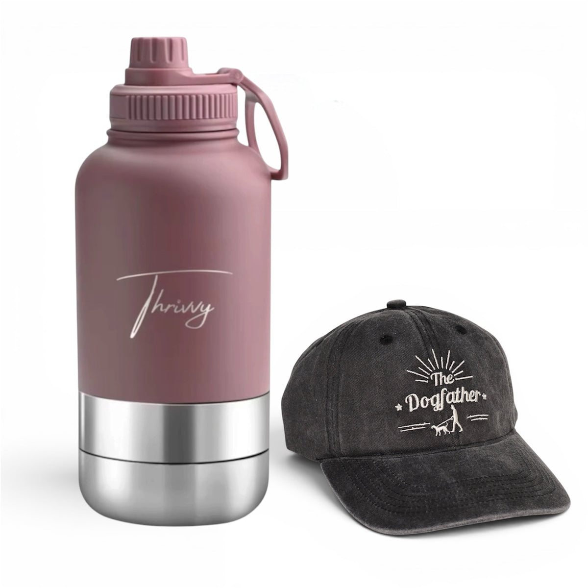 The Dog Walker Bundle Sale – Portable Water Bottle & Cap