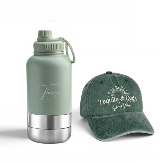 The Dog Walker Bundle Sale – Portable Water Bottle & Cap