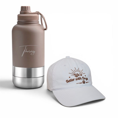 The Dog Walker Bundle Sale – Portable Water Bottle & Cap