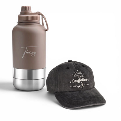 The Dog Walker Bundle Sale – Portable Water Bottle & Cap