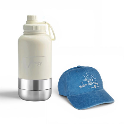The Dog Walker Bundle Sale – Portable Water Bottle & Cap