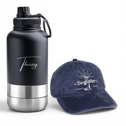 The Dog Walker Bundle Sale – Portable Water Bottle & Cap