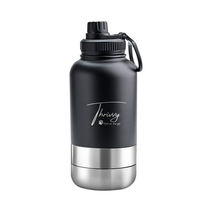 Thrivvy 3-in-1 Travel Water Bottle